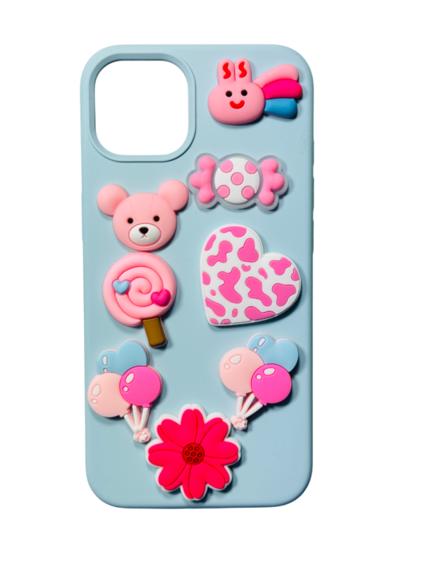 Customize Pink Combination IPHONE Phone Case - Image 5