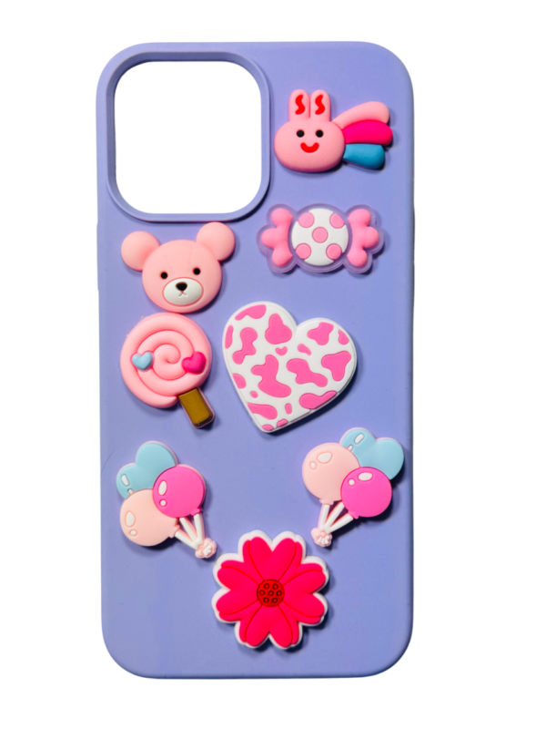 Customize Pink Combination IPHONE Phone Case - Image 7